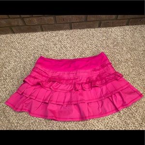 Lululemon Run Back On Track Skirt Sz10